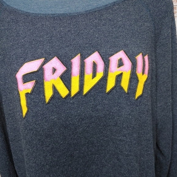 WILDFOX Friday Graphic Top Size S - Picture 3 of 13